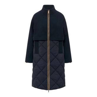 K-Way Abrigo 3/4 de lana Mindy - Coats - Mujer - Azul - S