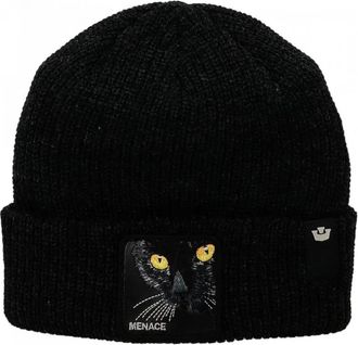 Goorin Brothers The Menace Beanie - Dames - Hoeden - Zwart - ONE Size - Accessoires
