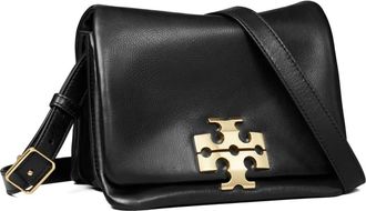 Tory Burch Charlie crossbodytas met logoplakkaat - Zwart
