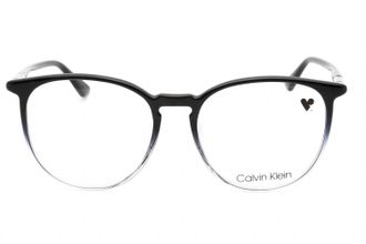 Calvin Klein CK21522 Round Injected Propionate Eyeglasses - Black