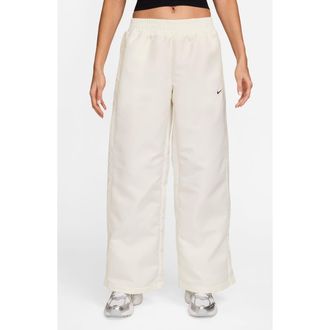 Nike Sportswear Windrunner Shine Pants in Sail/Black at Nordstrom Rack, Size Small