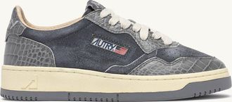 Autry SNEAKERS MEDALIST LOW IN SUEDE E PELLE NIGHT OWL