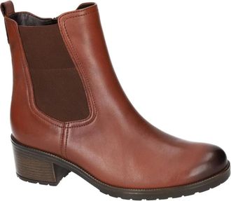 Gabor Schoenen, Dames, Bruin, 37 EU, Leer, Venice Sheep Sattel Chelsea Boot
