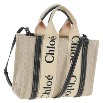 Chlo&eacute; Pre-owned Tote Bags, female, Beige, Size: ONE SIZE Pre-owned Hand Bag