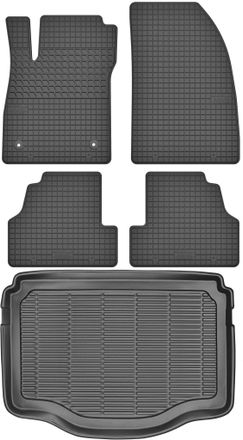 OEM Chevrolet Trax Crossover 2013 Set - Alfombrillas De Goma Para Coche + Alfombrilla Para Maletero