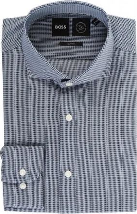 HUGO BOSS Formele Overhemd - Heren - Zakelijke Overhemden - Blauw - M - Overhemden