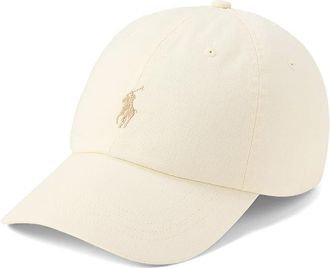 Polo Ralph Lauren The Iconic Cotton Chino Ball Mens Cap Mens Caps Parchment Cream
