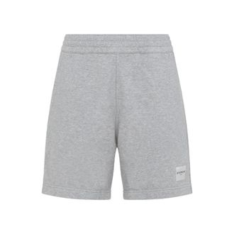 Givenchy Light Grey Logo Bermuda Shorts