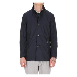 Moorer Light Jackets, male, Blue, Size: 3XL Soprabito Borromini-Wk