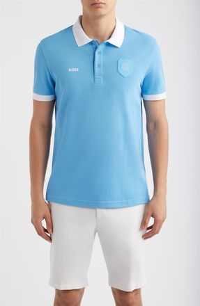 BOSS Lux Paddy Cotton Polo in Argentina at Nordstrom, Size Xx-Large