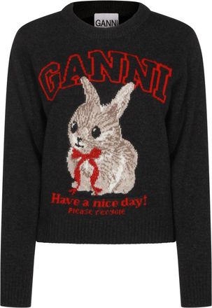 Ganni Sweaters Phantom-Donna