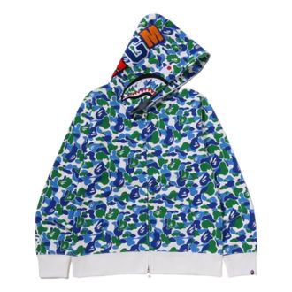 A Bathing Ape Bape Store SEIBU IKEBUKURO Shark Full Zip Hoodie Multicolor 1L72-115-018