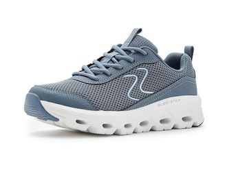 Skechers Glide Step Sole Womens Shoes Slate : 9.5 B - Medium, Textile