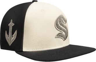 Pro Standard Mens Pro Standard Cream Seattle Kraken French Terry Snapback Hat at Nordstrom
