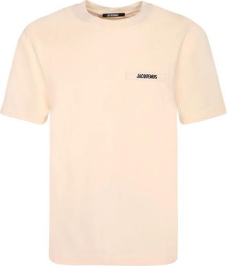 Jacquemus T-Shirts - Heren - T-shirts - Beige - XL - Tops