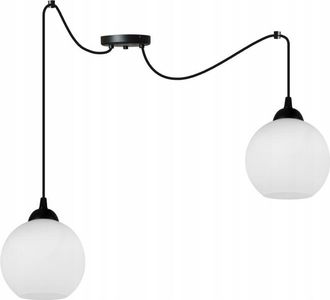 OEM L&aacute;mpara Colgante Ara&ntilde;a Cl&aacute;sica Pantalla De Cristal