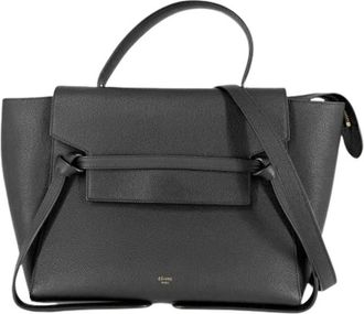 Celine Pre-owned Vintage Schoudertas - Dames - Pre-owned - Zwart - Maat: ONE Size Leer