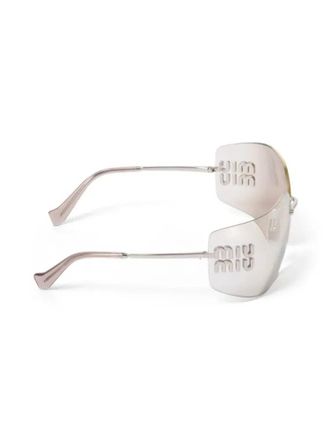 Miu Miu Eyewear SMU54YC080M1BC Sunglasses - Silver