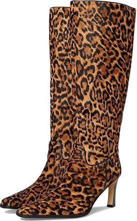 Michael Kors Darrah Heeled Boots Womens Boots Marigold : 8.5 M, Leather