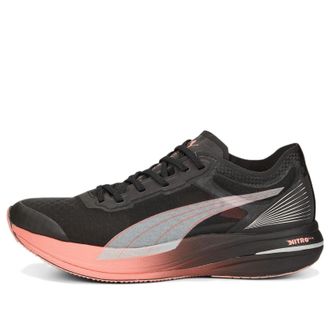Puma (WMNS) PUMA Deviate Nitro Carbon Black Carnation Pink 377091-01