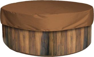 OEM Cubierta Redonda Para Spa - 215 Cm - Impermeable Con Revestimiento Plateado - Protecci&oacute;n Uv Y Contra El Clima - 1 Unidad