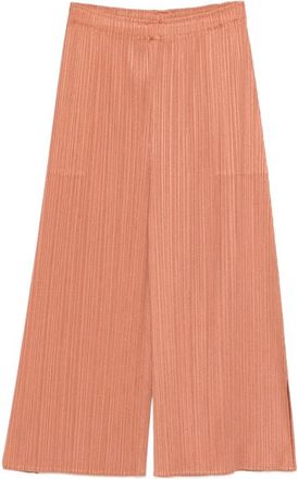 Issey Miyake Pleated Cropped Trousers