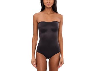 Miraclesuit Shapewear Show Stopper Strapless Bodysuit Womens Clothing Black : 2XL (Womens 16-18), Nylon/Spandex