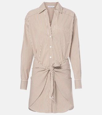 Veronica Beard Roanoke cotton-blend shirt dress