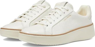 Cole Haan Grandpro Topspin W31389-100 Sneaker Womens Ivory Casual Shoes ZOGG822