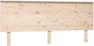 vidaXL Bed Headboard 184x6x82.5 cm Solid Wood Pine Vidaxl