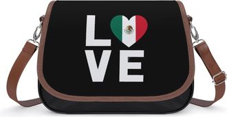 Generic I Love Mexico Fashion Womens Crossbody Bags Novelty Handbag Shoulder Bag Purse