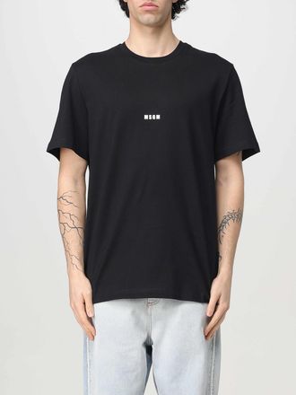 Msgm Logo T-shirt met Korte Mouwen
