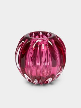 Yali Glass Fiori Bolla Hand-Blown Murano Glass Bud Vase (4.5in/12cm)