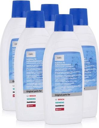 Bosch Juego De 5 Descalcificadores L&iacute;quidos (2,5l) Para Cafetera Bosch 00311968