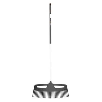 Fiskars Xact Xxl Escoba Para Hojas Plateada 63 Cm