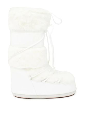 Moon Boot Icon lace-up snow boots - Wit