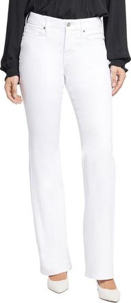 NYDJ Blake High-Rise Optic White Slim Jean