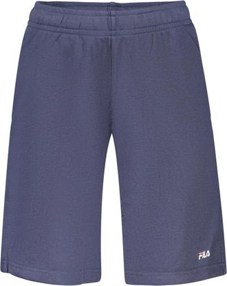 Fila Lusciano Sweat Shorts - Heren - Korte Broeken - Blauw - L - Katoen - Korte Broeken