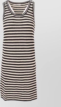 Anine Bing striped knitted dress