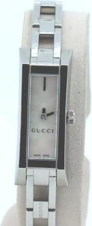 Gucci Pre-owned Watches, female, White, Size: ONE SIZE Pre-owned Vintage Stainless Steel Watch