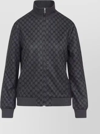 Gucci gg logo fullzip sweatshirt