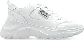 Versace Jeans Couture Sneakers met logo - Dames - Sneakers - Wit - 35 EU - Schoenen