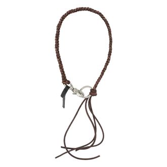 Our Legacy Keyrings, unisex, Brown, Size: ONE SIZE Braided Ladon Keychain
