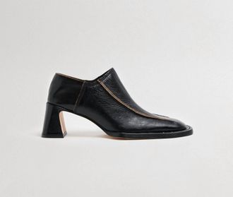 Miista Womens Autumn Heeled Mules In Black