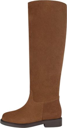 L37 Stijlvolle Maxi Schoenen - Dames - Hoge Laarzen - Bruin - 36 EU - Schoenen