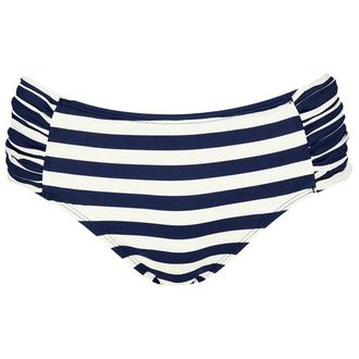 Barts Yadbor Mid Waist Briefs Bikini-Bottom f&uuml;r Damen | wei&szlig;/blau