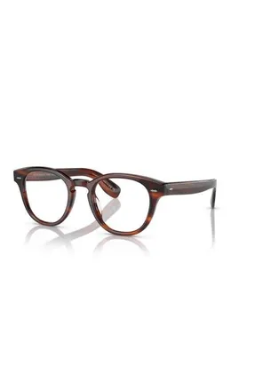Oliver Peoples 48mm Round optical glasses in Grant Tortoise at Nordstrom