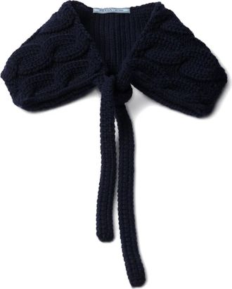 Prada Colletto intrecciato - Blu