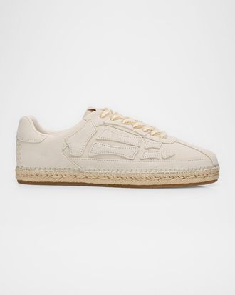 Amiri Men & apos;s Skel Suede Espadrilles