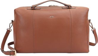 Paul Costelloe Womens Odelia Leather Weekender Bag - Brown - One Size